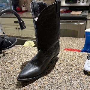 Jax Black Western Cowboy Boots